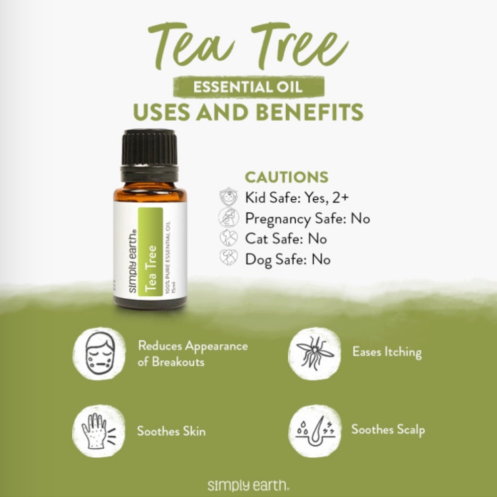 Simply Earth Tea Tree Essential Oil - Picture 3 of 8
